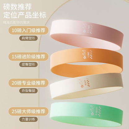 Fitness resistance bands for women, butt-lifting bands, squat training tool, strength training resistance bands, leg exercise resistance bands - image 2