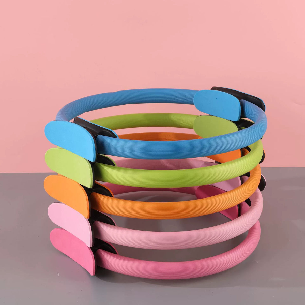Yoga Pilates ring, resistance ring, magic ring, fitness equipment, elastic ring, training supplies, available in multiple colors - image 4