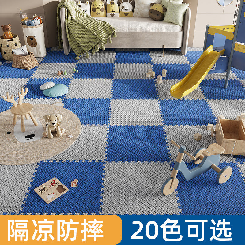 Foam floor mat [new factory] interlocking crawling mat for home use, non-slip fitness mat, odorless foam mat wholesale - image 1
