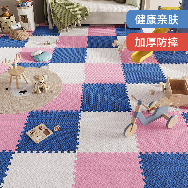 Foam floor mat [new factory] interlocking crawling mat for home use, non-slip fitness mat, odorless foam mat wholesale - image 2