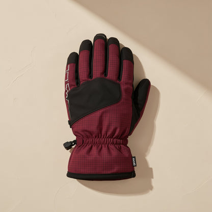 Fingerless winter ski gloves in water-resistant fabric with touchscreen function - view 3