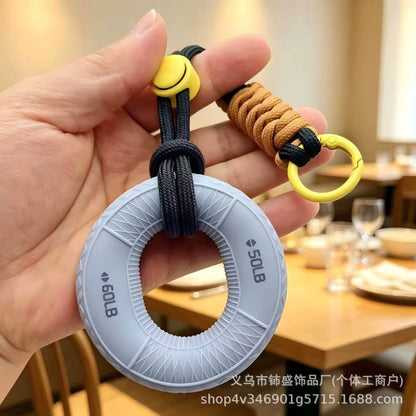 Silicone grip ring for men and women, dual-strength strength training, home fitness, rehabilitation, exercise, stress relief, creative equipment - image 4