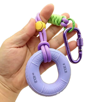 Silicone grip ring for men and women, dual-strength strength training, home fitness, rehabilitation, exercise, stress relief, creative equipment - image 5