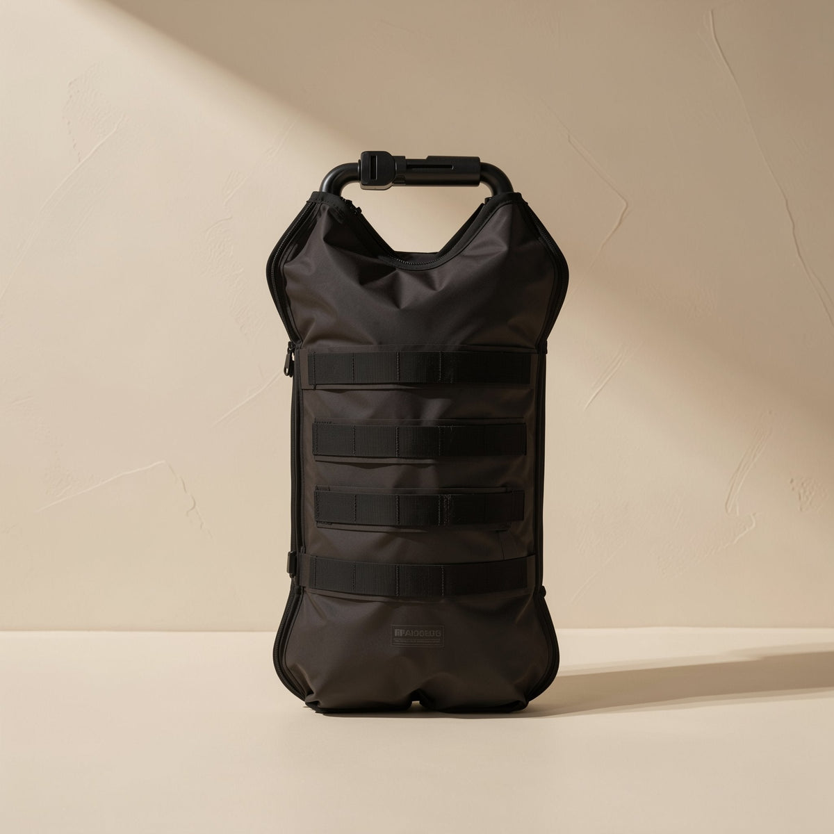 Black EVA outdoor water bag with a listed capacity of 3.0L - view 2
