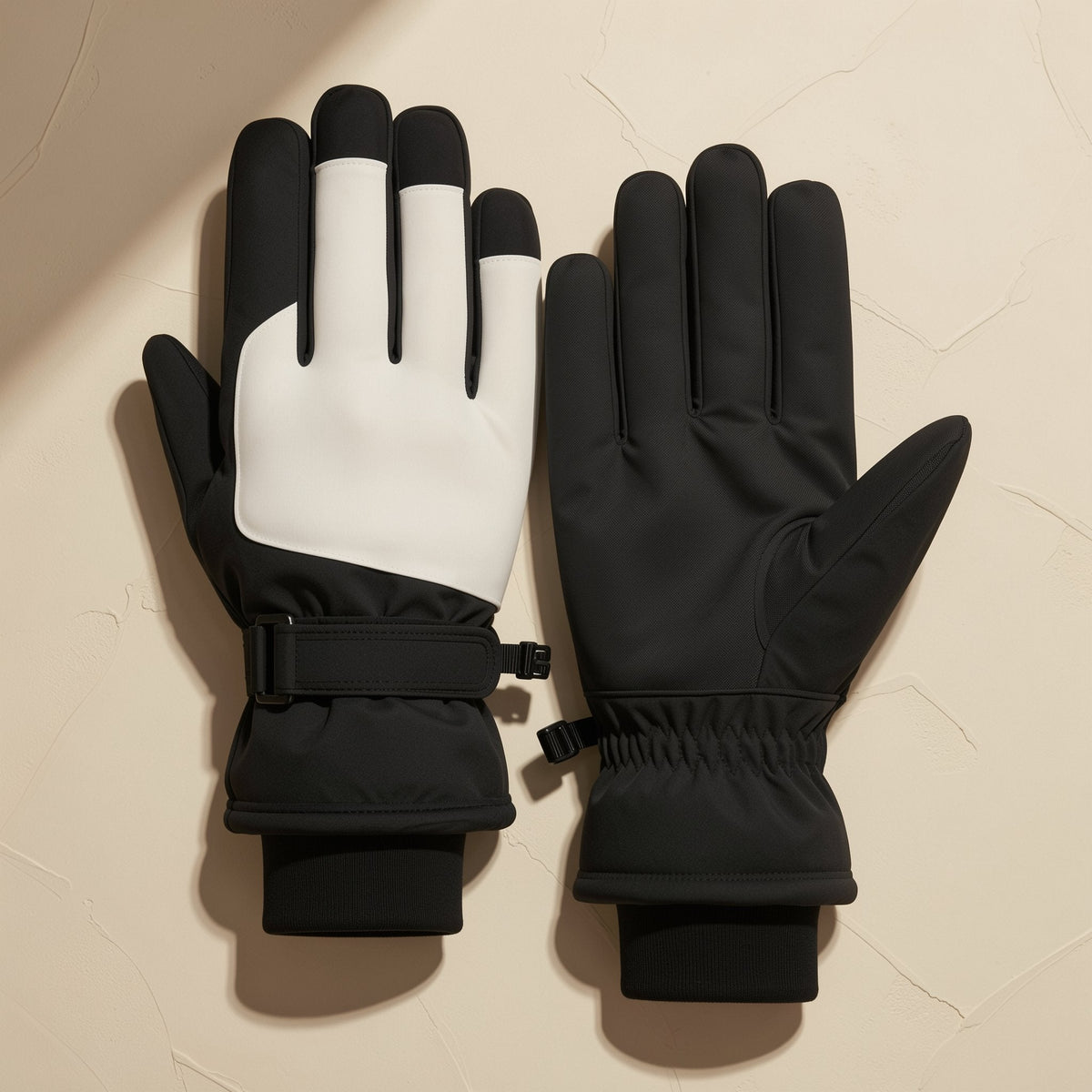 Frosttap touchscreen ski gloves, fingerless style in Oxford cloth - view 3