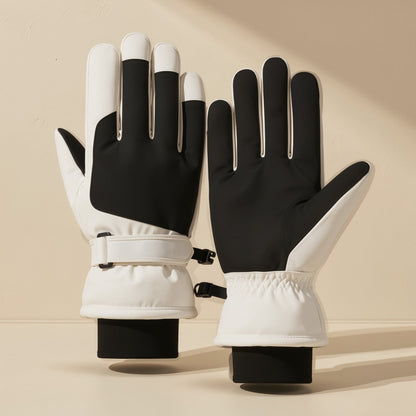 Frosttap touchscreen ski gloves, fingerless style in Oxford cloth - view 4