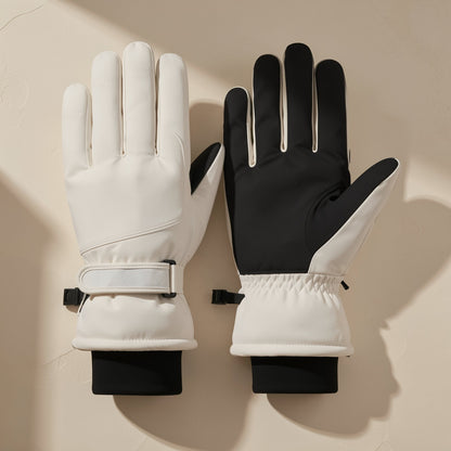 Frosttap touchscreen ski gloves, fingerless style in Oxford cloth - view 5