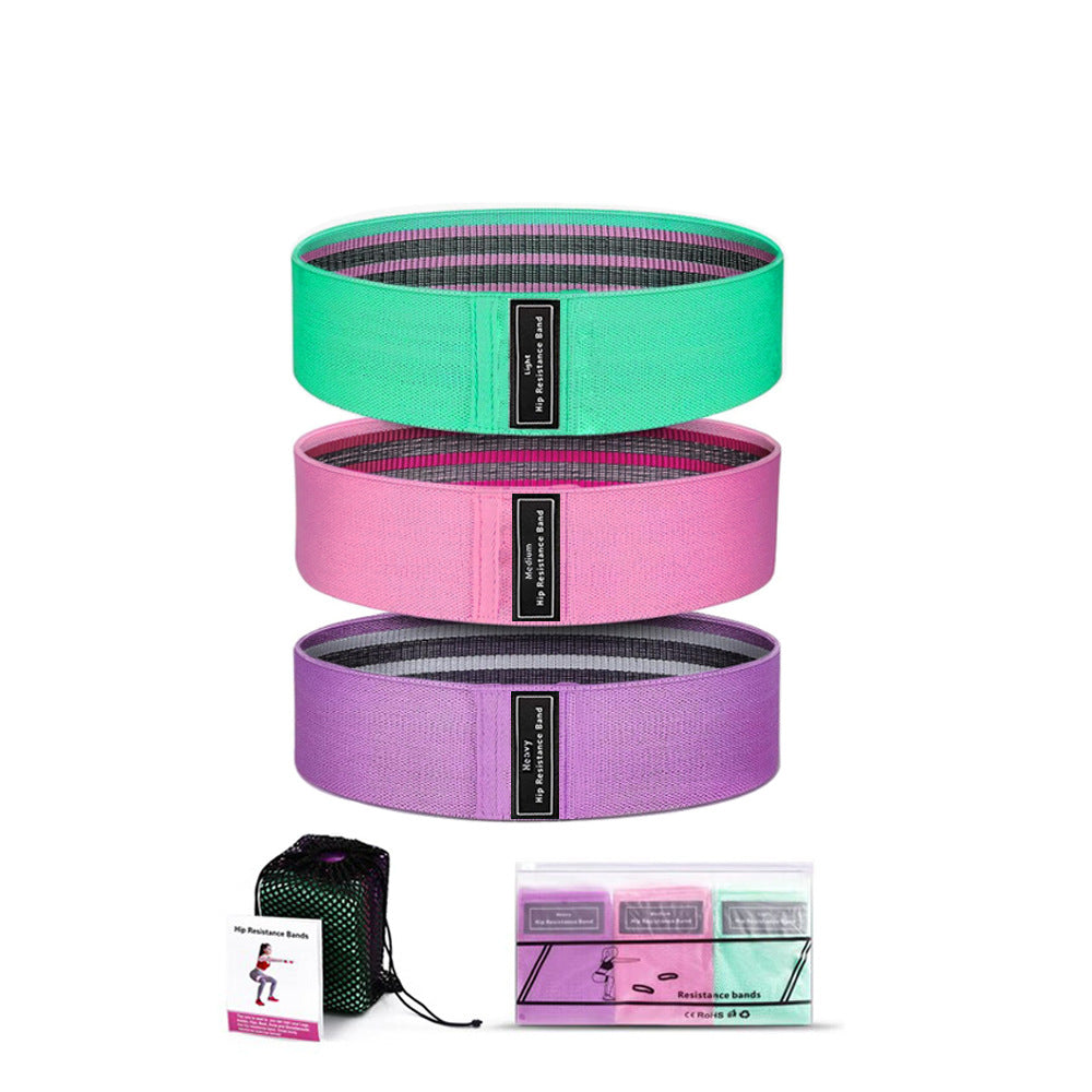 Fitness resistance band, yoga stretching strap, butt-lifting, deep squat resistance band, strength training, non-slip resistance ring - image 5