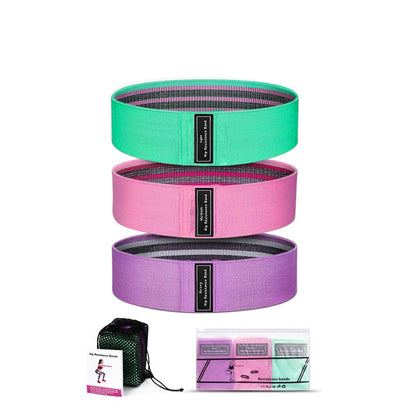 Fitness resistance band, yoga stretching strap, butt-lifting, deep squat resistance band, strength training, non-slip resistance ring - image 5