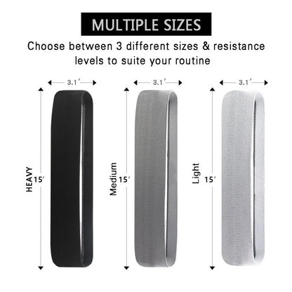 Resistance hip circle, latex non-slip elastic butt-lifting circle, fitness squat resistance circle, yoga stretching band - image 3
