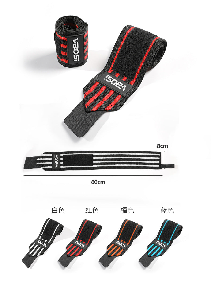 Wristband with Velcro strap for adult fitness, weightlifting training, wrist support, sports protective gear, cross-border factory wholesale - image 5