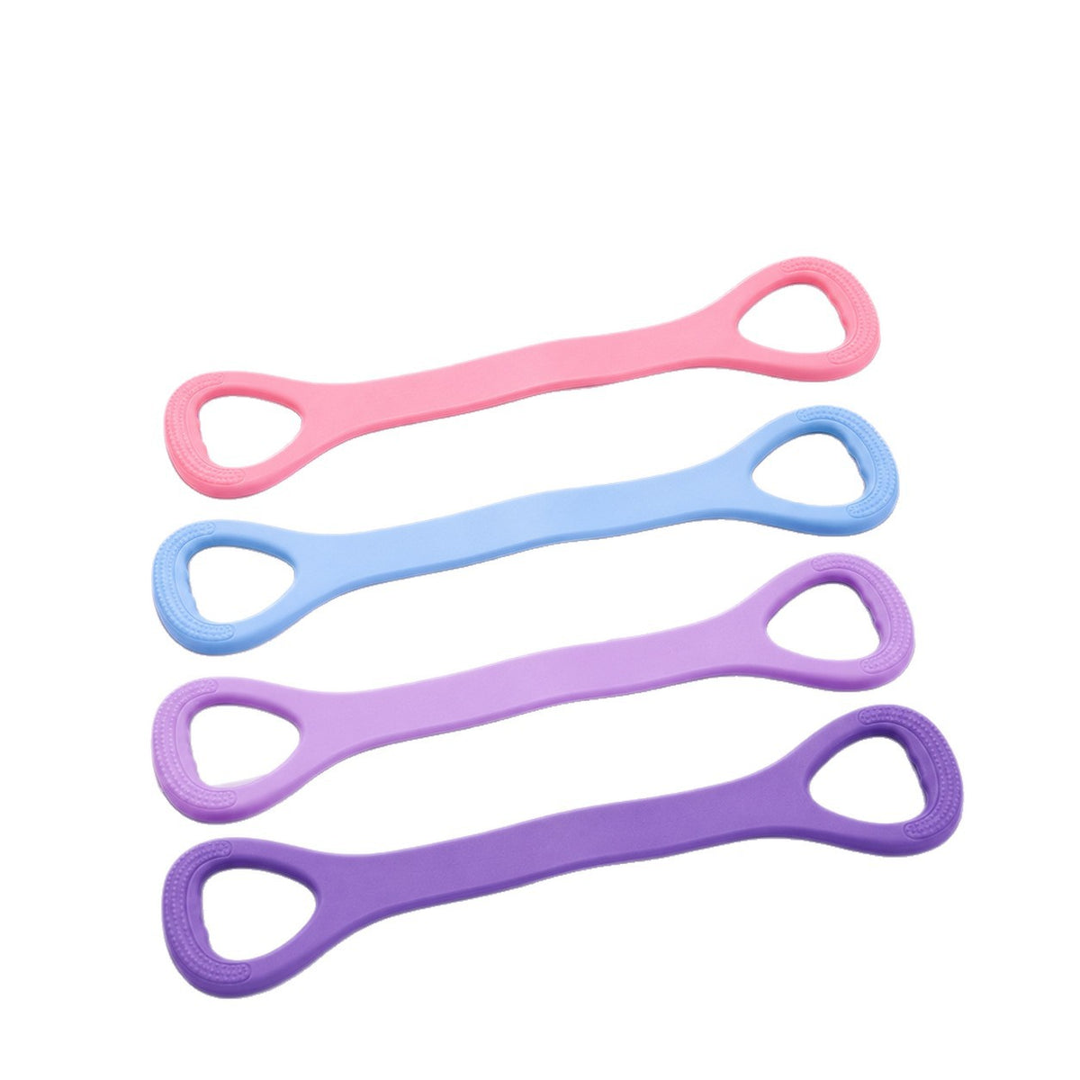 Resistance band for shoulder and back exercises, home-use stretching and flexibility trainer, yoga fitness figure-eight resistance band - image 5