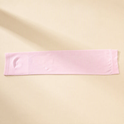 Solid-color seamless-knit sunscreen arm sleeves for outdoor cycling - view 2