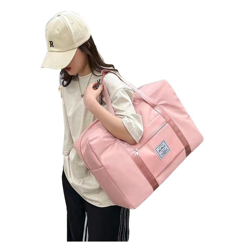 Travel bag, maternity bag, waterproof multi-functional large-capacity handbag, gym bag, student clothing luggage storage bag - image 5