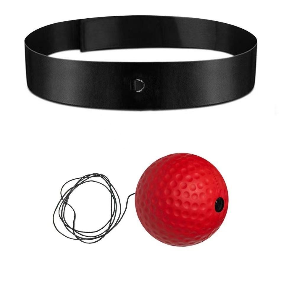 Head-mounted boxing reaction ball for middle-aged and elderly fitness, elastic ball for adult concentration training and speed exercise - image 2