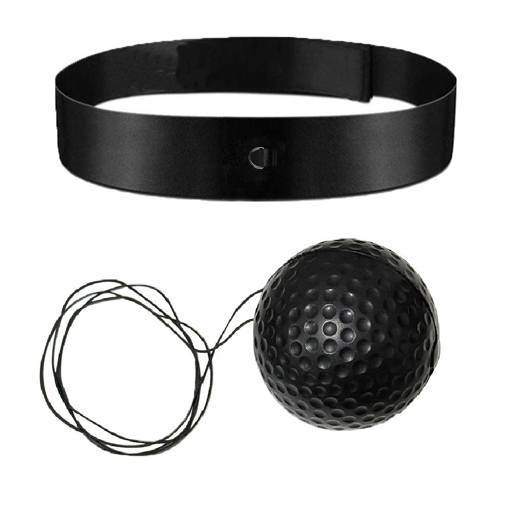 Head-mounted boxing reaction ball for middle-aged and elderly fitness, elastic ball for adult concentration training and speed exercise - image 5