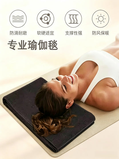 Iyengar yoga mat, yoga blanket, meditation blanket, relaxation aid, thermal cover, supportive yoga blanket - image 3