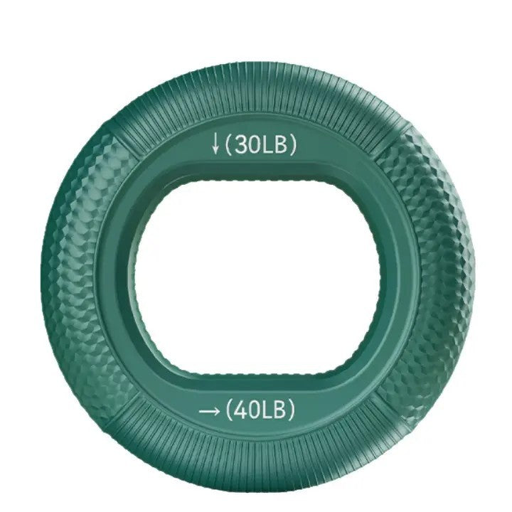 Dual-strength silicone grip ring strength trainer, finger strength rehabilitation training grip ball, home fitness exercise equipment - image 4