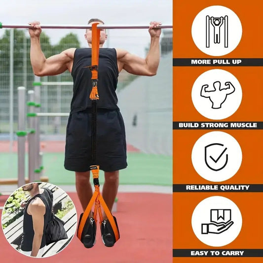 Adjustable Pull-Up Assist Band for Home Fitness, High-Elasticity Band, Cross-Border Direct Sales Sports Equipment - image 2
