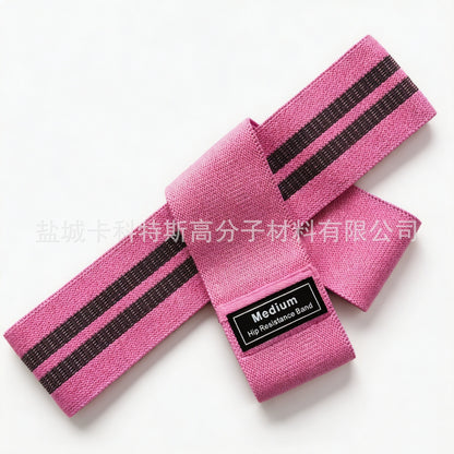 Yoga resistance band, Pilates knitted butt-lifting band, butt-lifting circle, butt training fitness elastic band, stretching training band - image 4