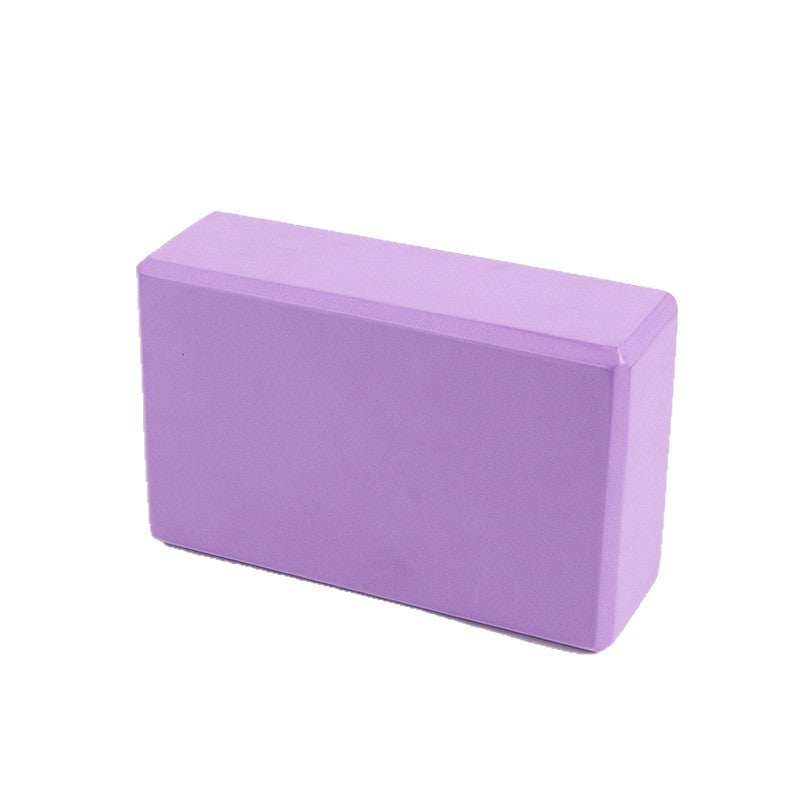 Yoga block high-density EVA leg press block yoga auxiliary exercise block hot-pressed non-slip solid color block - image 5