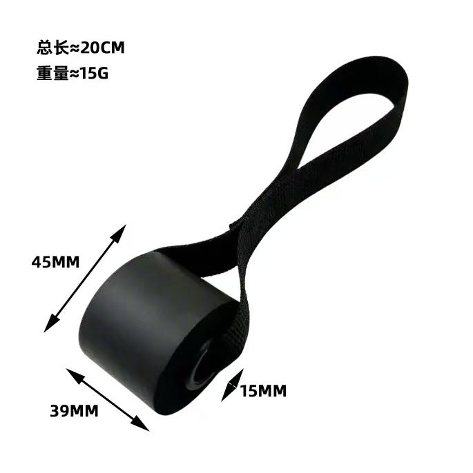 Resistance rope handle door anchor fitness accessory, resistance band door anchor, door clamp, door-mounted accessory, door anchor foam - image 3