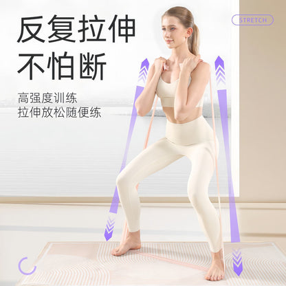 High-elasticity thickened resistance band fitness elastic ring, unisex yoga rehabilitation training ring, portable for home use - image 4