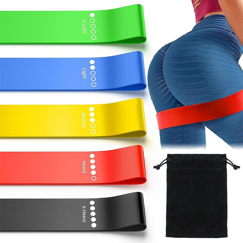 Latex resistance ring, yoga ring, fitness resistance band, yoga elastic band, multifunctional resistance ring for sports and fitness - image 2