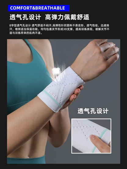 VBOSI sports wristband, high elasticity and breathability, suitable for weightlifting, table tennis, tennis, fitness, and outdoor sports, factory wholesale - image 2