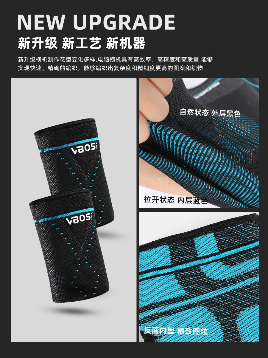 VBOSI sports wristband, high elasticity and breathability, suitable for weightlifting, table tennis, tennis, fitness, and outdoor sports, factory wholesale - image 4