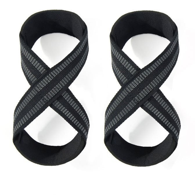 Figure-8 deadlift support strap for fitness, upward lifting, non-slip fixed support strap, wrist guard for fitness training - image 5