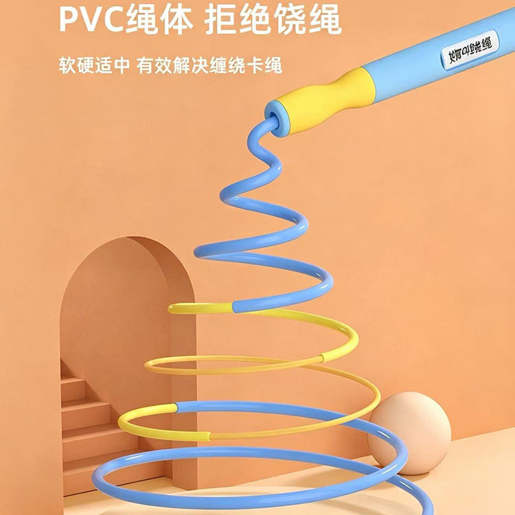 Left-right swing jump rope 2.0, newly upgraded, dual-section speed-enhancing jump rope for elementary and middle school students, suitable for sports competitio - image 3