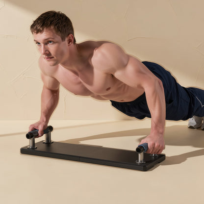 Foldable push-up board made from PP plastic for home fitness training - view 2