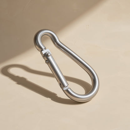 Resistance band handle attachment set with handles, carabiners and a door anchor - view 3