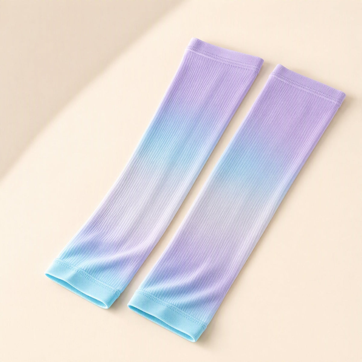 Gradient-pattern nylon outdoor arm sleeves - view 2
