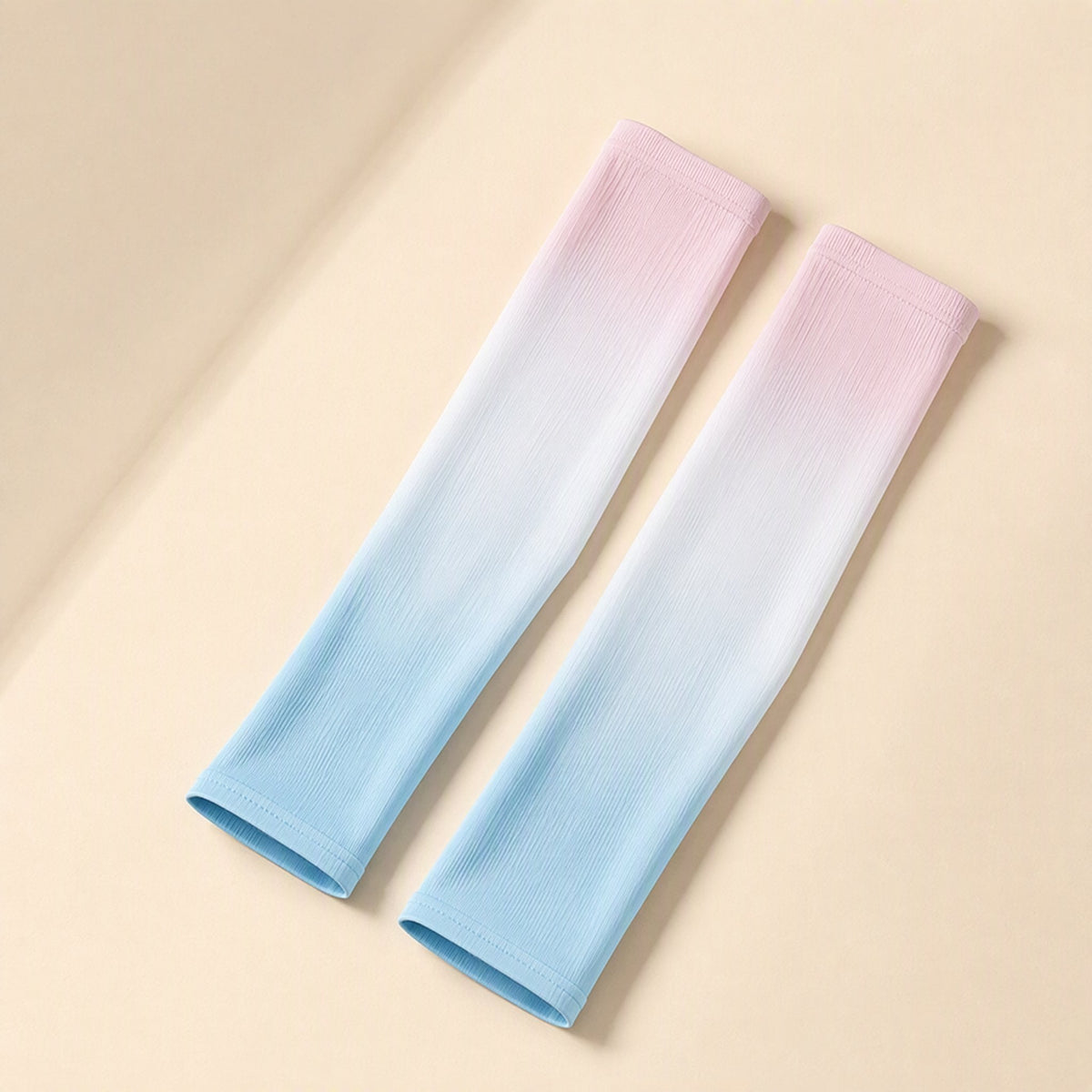 Gradient-pattern nylon outdoor arm sleeves - view 4