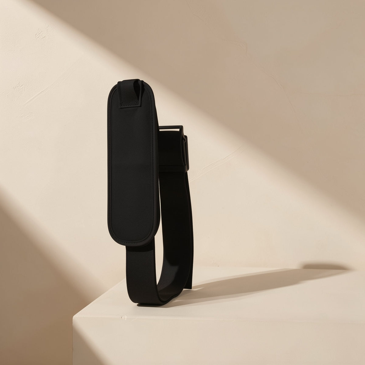Single black neoprene sports wrist wrap - view 2