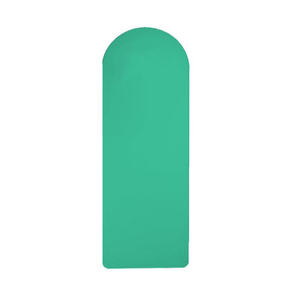 Solid-color Semi-circular PU Rubber Yoga Mat For Home Use