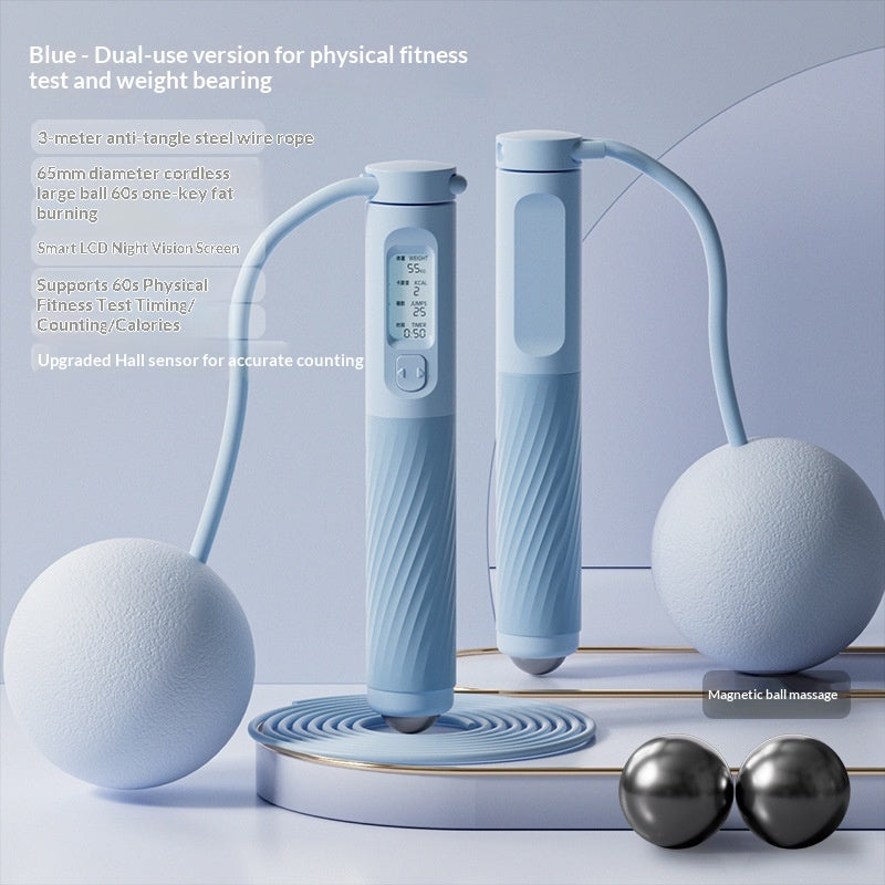 Cordless Magnetic Bead Massage Fitness Rope