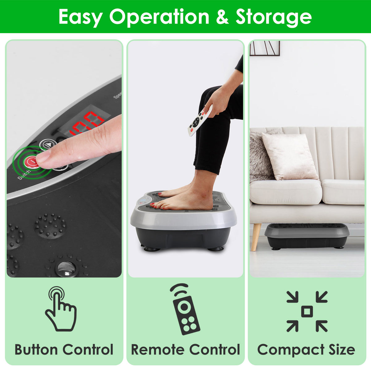 1pc Vibration Exercise Machine with Resistant