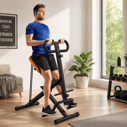 Foldable Squat Rodeo Core Exercise Machine