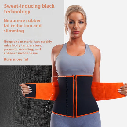 Waist Support Violently Sweat Slimming Running Fitness Yoga Outdoor Sports…