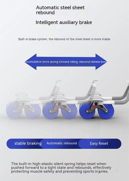 Abdominal Wheel Automatic Rebound Belly Contracting