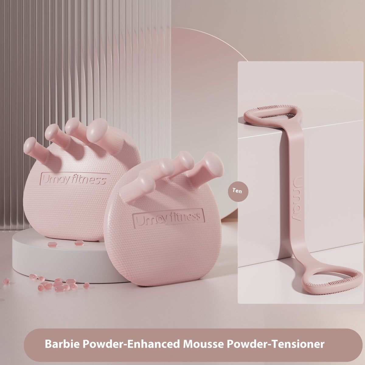 Chest Expander Open Back Elastic Band