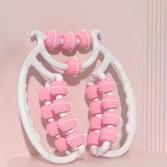 Double Row 20 Roller Leg Massager