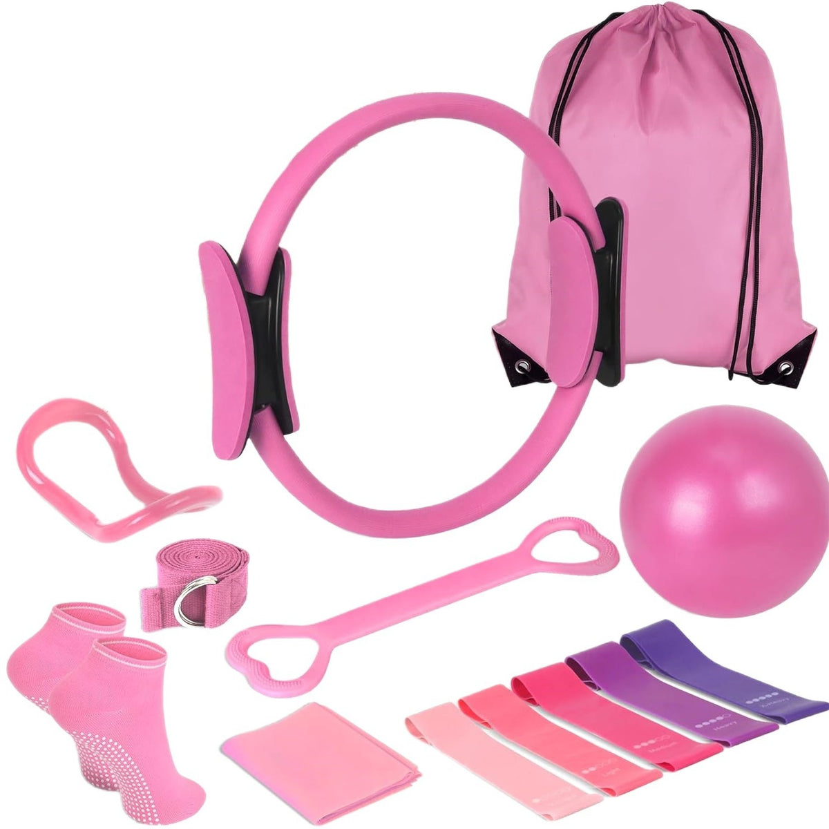Yoga Pilates Roller 13 Piece Set