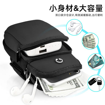 Factory Wholesale Mobile Phone Arm Bag Sports Fitness Outdoor Arm Bag Arm Bag Arm Strap Wrist Bag Gift Logo - image 4