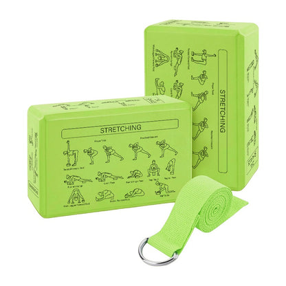 Yoga Block Stretch Kit