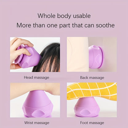 Silicone Massage Cone Solid Adsorption Ball