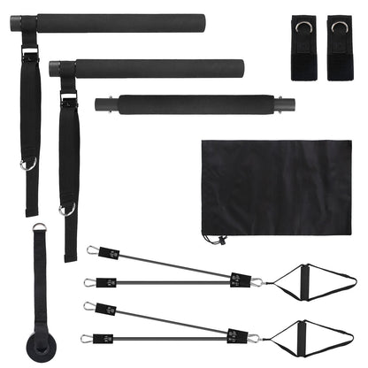100LBS OR 180LBS Band Options - 1Pc Pilates Bar Kit Multifunctional Pilates…